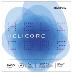 Струны DAddario Helicore Single A Hybrid Double Bass 3/4 Heavy