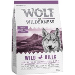 Корм для собак Wolf of Wilderness Wild Hills 1 kg
