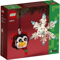 Конструкторы Lego Penguin and Snowflake 40572