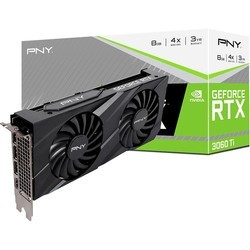 Видеокарты PNY GeForce RTX 3060 Ti 8GB VERTO Dual LHR