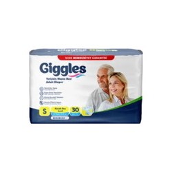 Подгузники (памперсы) Giggles Adult Diapers S / 30 pcs