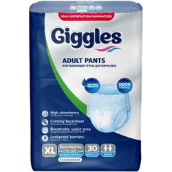 Подгузники (памперсы) Giggles Adult Pants XL / 30 pcs