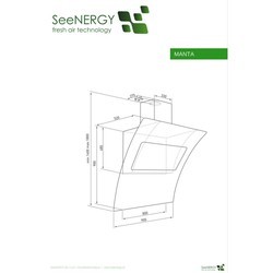 Вытяжки SeeNERGY Manta 90 BL