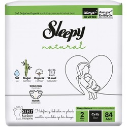Подгузники (памперсы) Sleepy Natural Diapers 2 / 84 pcs