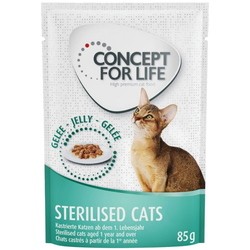 Корм для кошек Concept for Life Sterilised Jelly Pouch 0.085 kg