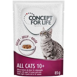 Корм для кошек Concept for Life All Cats 10+ Jelly Pouch 1.02 kg