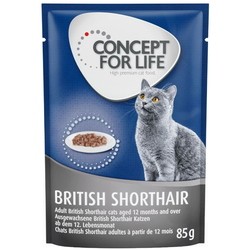 Корм для кошек Concept for Life British Shorthair Ragout Pouch 1.02 kg