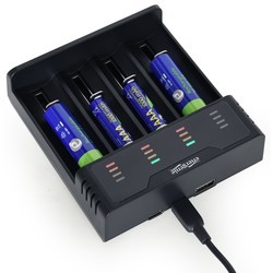 Зарядки аккумуляторных батареек EnerGenie BC-USB-02