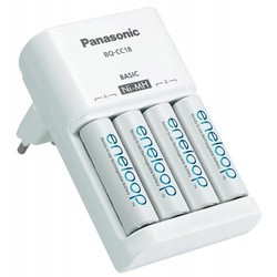 Зарядки аккумуляторных батареек Panasonic Eneloop Basic BQ-CC51 + Eneloop 4xAA 1900 mAh