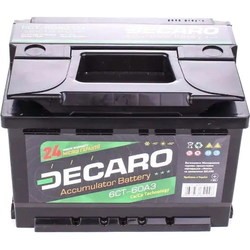 Автоаккумуляторы DECARO Start 6CT-60R