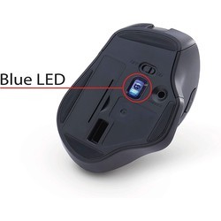 Мышки Verbatim Silent Ergonomic Wireless Blue LED Mouse