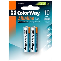 Аккумуляторы и батарейки ColorWay Alkaline Power 2xAA