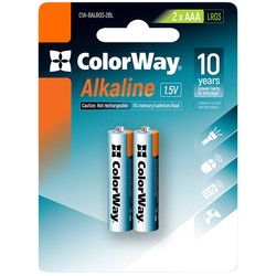 Аккумуляторы и батарейки ColorWay Alkaline Power 2xAAA