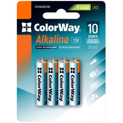 Аккумуляторы и батарейки ColorWay Alkaline Power 8xAAA