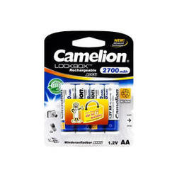Аккумуляторы и батарейки Camelion Lockbox 4xAA 2700 mAh