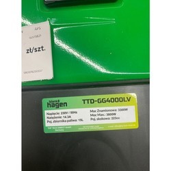 Генераторы HAGEN TTD-GG4000LV