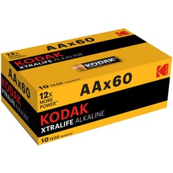Аккумуляторы и батарейки Kodak Xtralife 60xAA