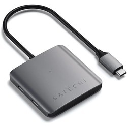 Картридеры и USB-хабы Satechi Aluminum Type-C 4-Port Hub