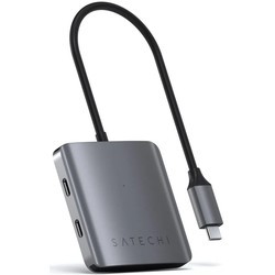 Картридеры и USB-хабы Satechi Aluminum Type-C 4-Port Hub