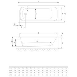 Ванны Radaway Mia Eco 170x70