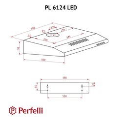 Вытяжки Perfelli PL 6124 I LED