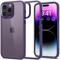 Чехлы для мобильных телефонов Spigen Ultra Hybrid for iPhone 14 Pro (черный)