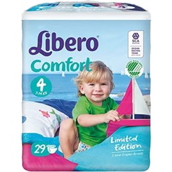 Подгузники (памперсы) Libero Comfort 4 / 29 pcs