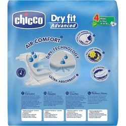 Подгузники (памперсы) Chicco Dry Fit 4 / 19 pcs