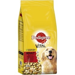 Корм для собак Pedigree Adult Vital 5 Types of Meat 15 kg