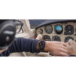 Смарт часы и фитнес браслеты Garmin D2 Air X10 (черный)