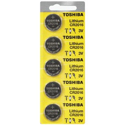 Аккумуляторы и батарейки Toshiba 5xCR2016