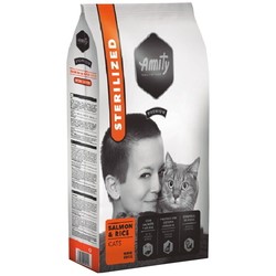 Корм для кошек Amity Premium Sterilized Salmon/Rice 10 kg