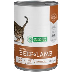 Корм для кошек Natures Protection Adult Canned Beef/Lamb 0.4 kg