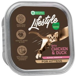 Корм для кошек Natures Protection Lifestyle Kitten Chicken/Duck 0.085 kg
