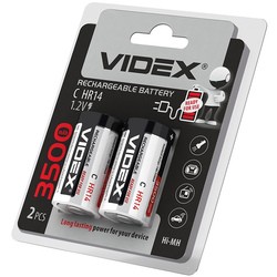 Аккумуляторы и батарейки Videx 2xC 3500 mAh