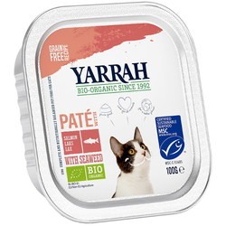 Корм для кошек Yarrah Organic Pate with Salmon 0.1 kg