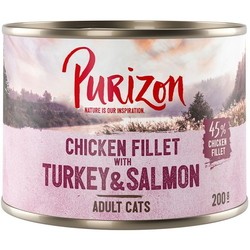 Корм для кошек Purizon Adult Canned Chicken Fillet with Turkey/Salmon 1.2 kg