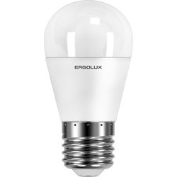 Лампочки Ergolux LED-G45-9W-E27-6K
