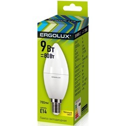 Лампочки Ergolux LED-C35-9W-E14-4K