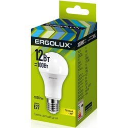 Лампочки Ergolux LED-A60-12W-E27-4K