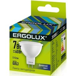 Лампочки Ergolux LED-JCDR-7W-GU5.3-3K
