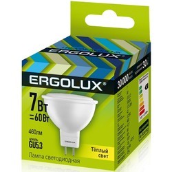 Лампочки Ergolux LED-JCDR-7W-GU5.3-4K