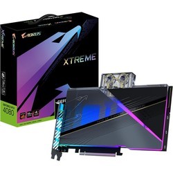 Видеокарты Gigabyte GeForce RTX 4080 AORUS XTREME WATERFORCE WB 16GB