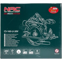 Пилы NAC CS165-LI-20V