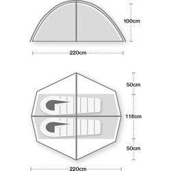 Палатки Terra Nova Helm Compact 2