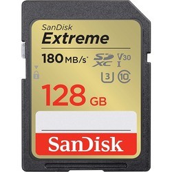 Карты памяти SanDisk Extreme SDXC Class 10 UHS-I U3 V30 128Gb