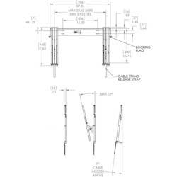 Подставка/крепление Chief Thinstall MTTU