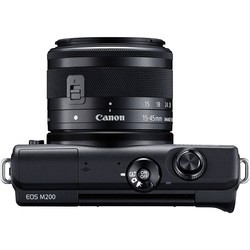 Фотоаппараты Canon EOS M200 kit 15-45 + 55-200