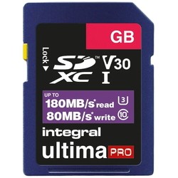 Карты памяти Integral Professional High Speed SDXC V30 UHS-I U3 512Gb