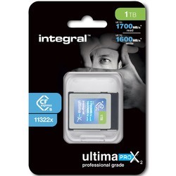 Карты памяти Integral UltimaPro X2 CFexpress Cinematic Type B 2.0 Card 1Tb